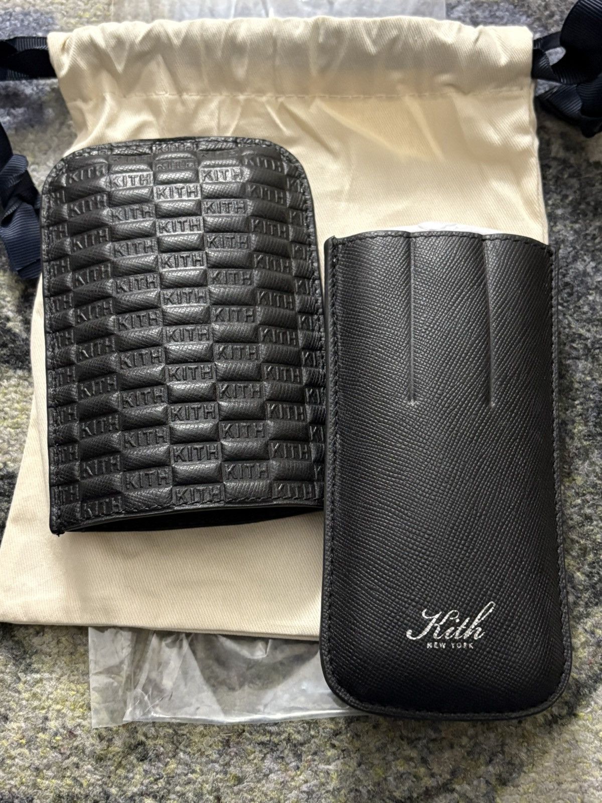 Kith Kithmas Monogram Saffiano Leather Cigar Case Size ONE SIZE - 2 Thumbnail
