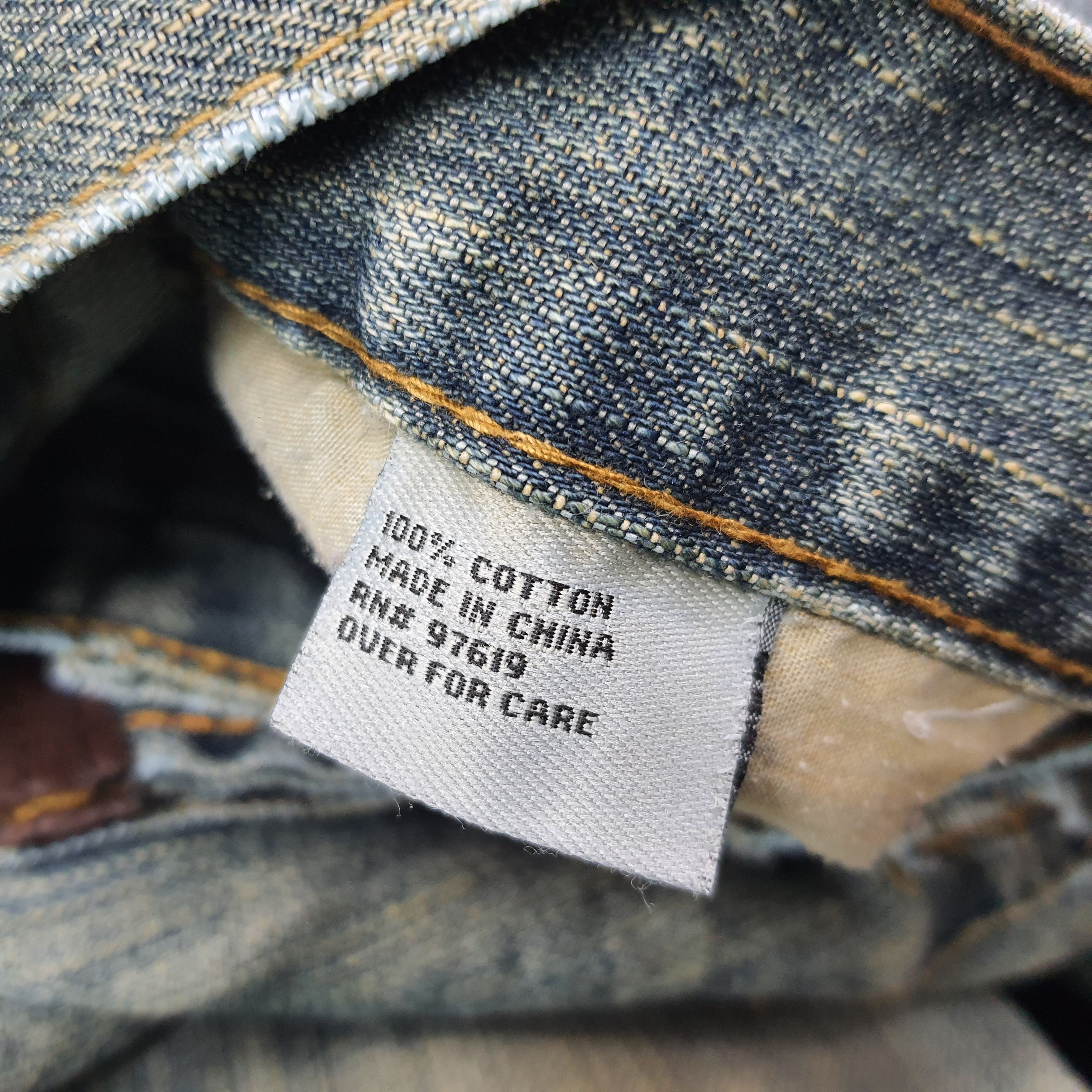 FUSAI Vintage FUSAI Focus USA Y2K Jeans C258N25 Size US 33 - 9 Thumbnail