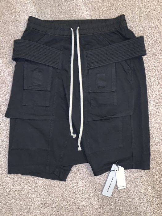 Rick Owens RICK OWENS DRKSHDW CREATCH POD RIG SHORTS SIZE MEDIUM