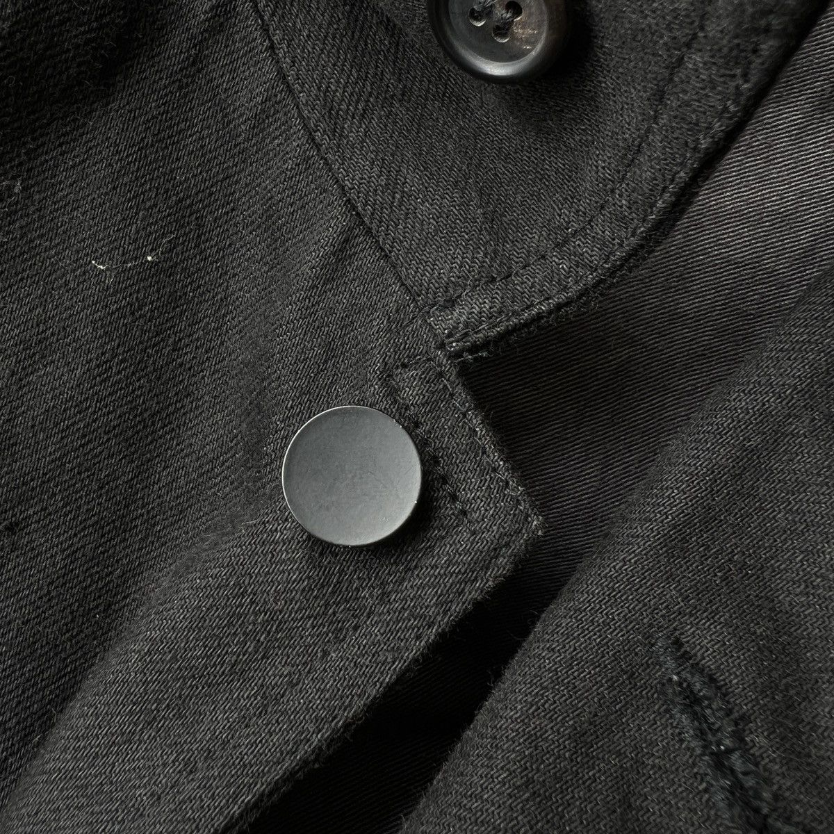 Issey Miyake 🔥 Rare Issey Miyake Dyed Denim Chore Jacket Size US M / EU 48-50 / 2 - 13 Thumbnail