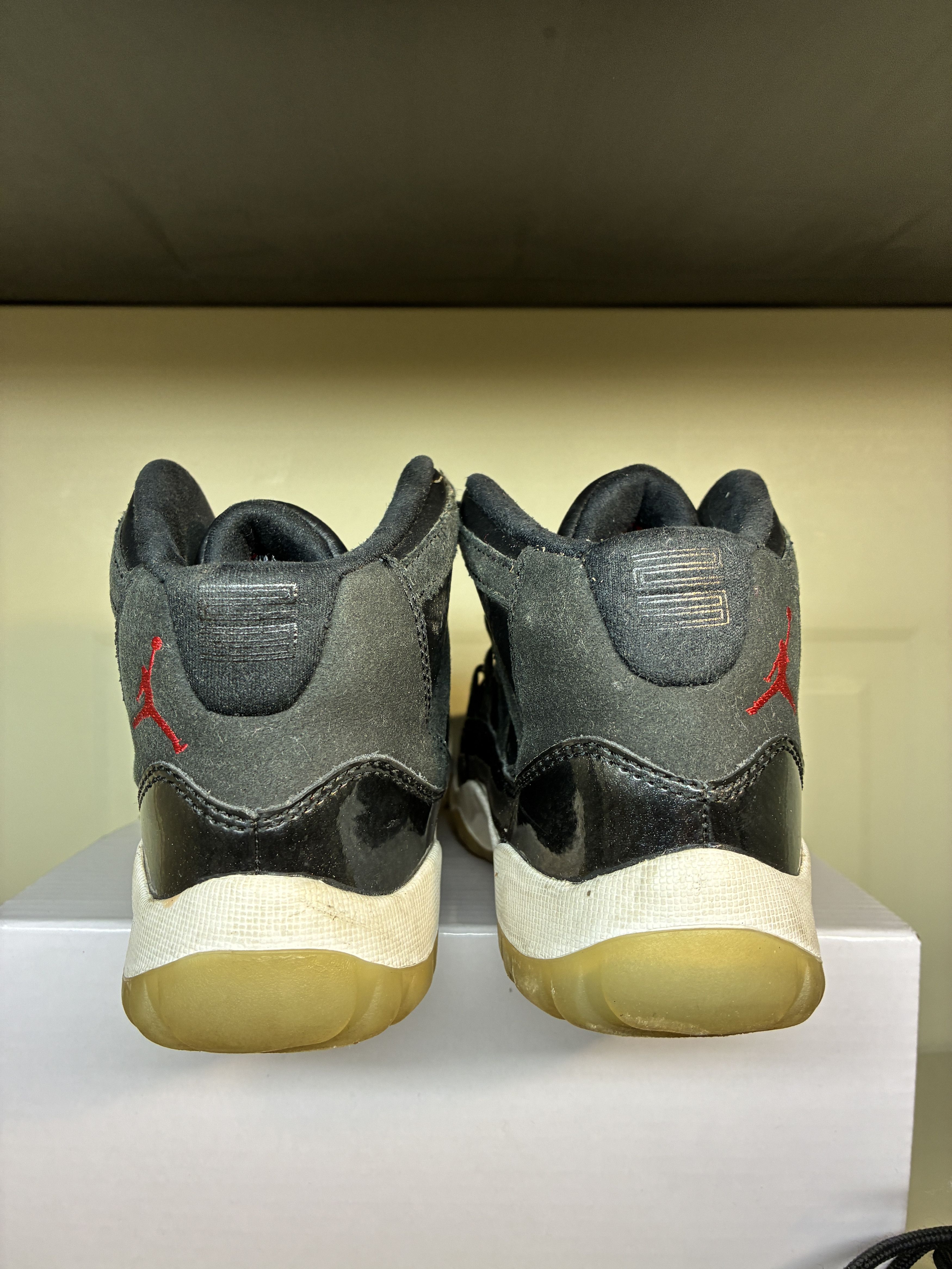 Nike AIR JORDAN 11 Retro BP 13C 378039-002 KIDS 13C No Box Size US 13 / EU 46 - 3 Thumbnail