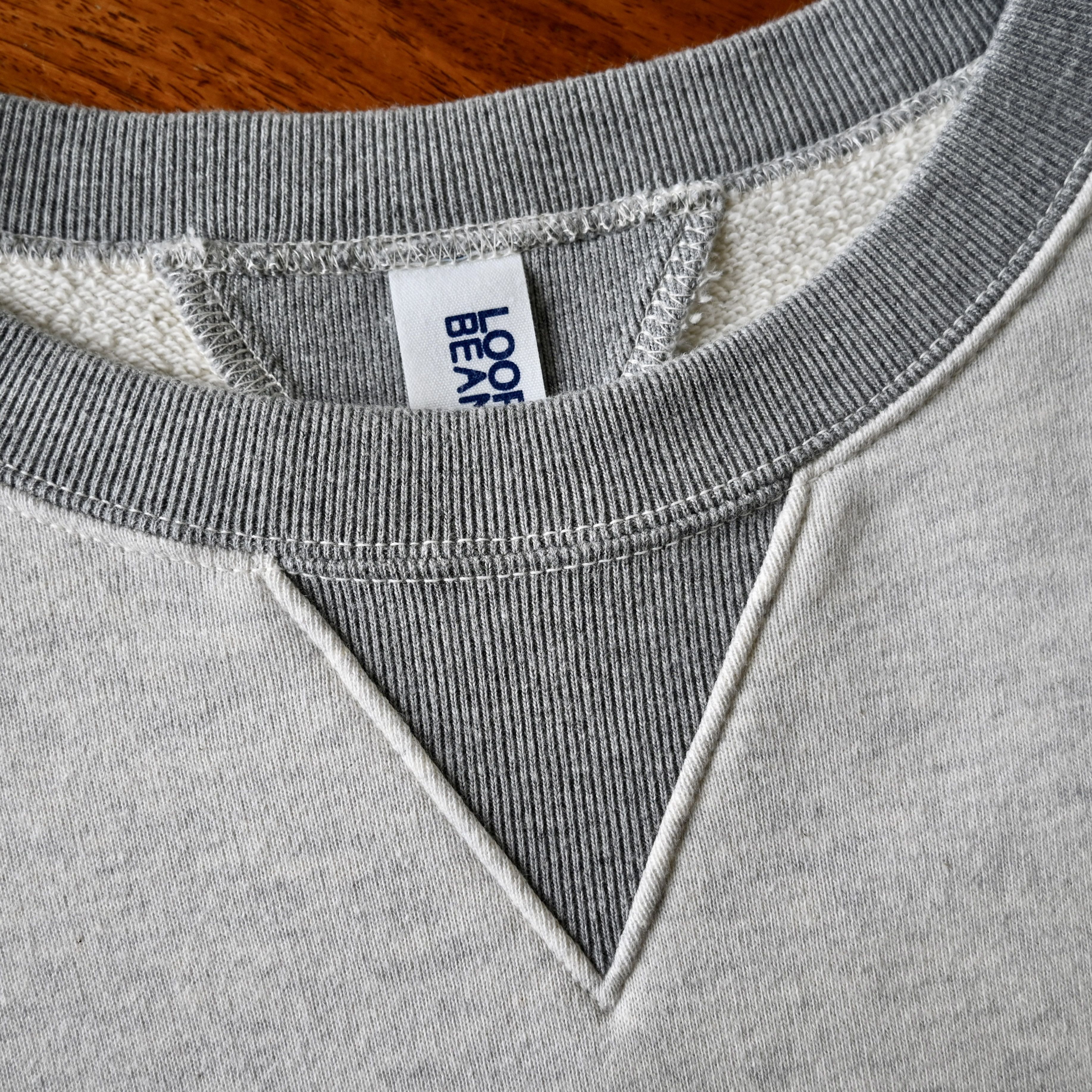 Beams Plus × Loopwheeler Loopwheeler for BEAMS Plus two-tone crewneck sweatshirt Size US L / EU 52-54 / 3 - 12 Thumbnail