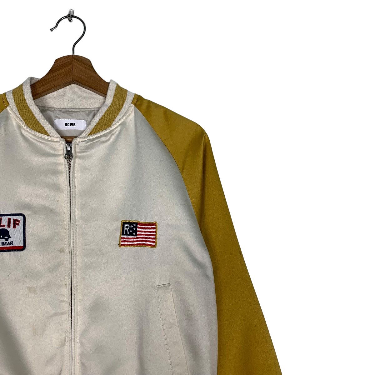 Japanese Brand RCWB Sukajan California Map Youth Jacket #0098-C6 Size US S / EU 44-46 / 1 - 8 Thumbnail