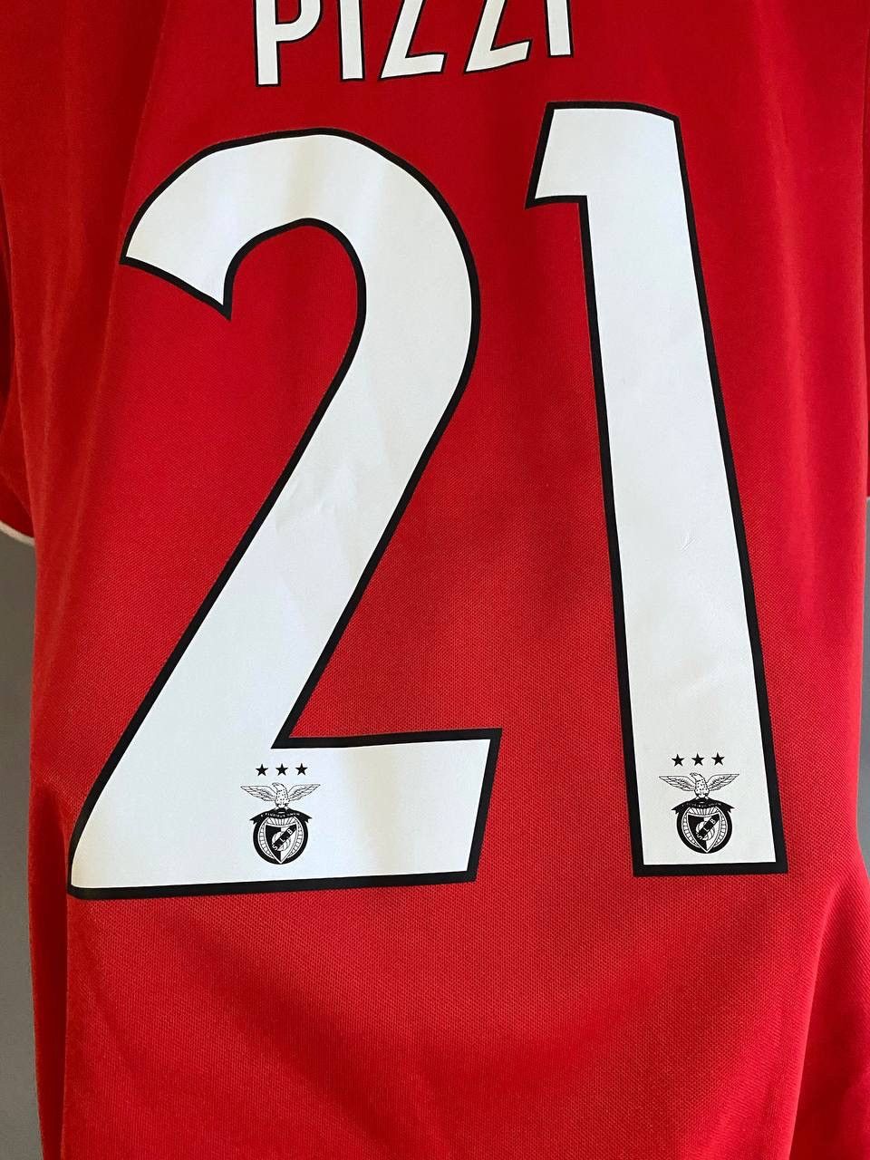 Adidas Benfica FC 2021/22 Home Football Soccer Jersey #21 PIZZI, L Size US L / EU 52-54 / 3 - 18 Thumbnail