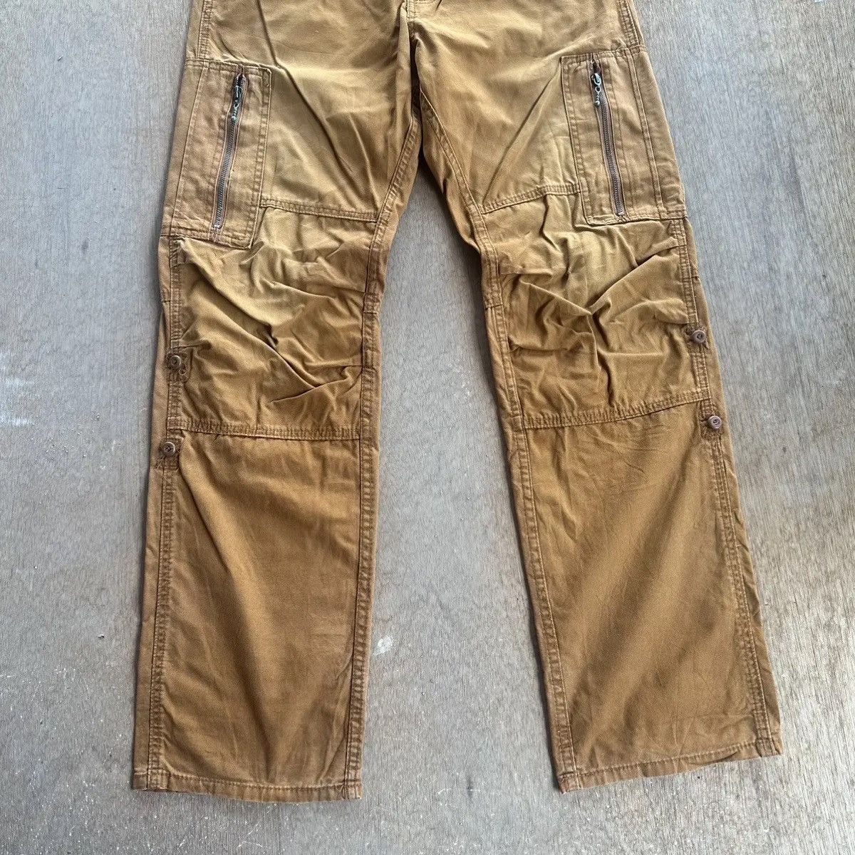Beauty Beast SICKSS!!JAPANESE VTG TROUSERS UTILITY ARMY DOUBLE KNEE PANTS Size US 32 / EU 48 - 7 Thumbnail