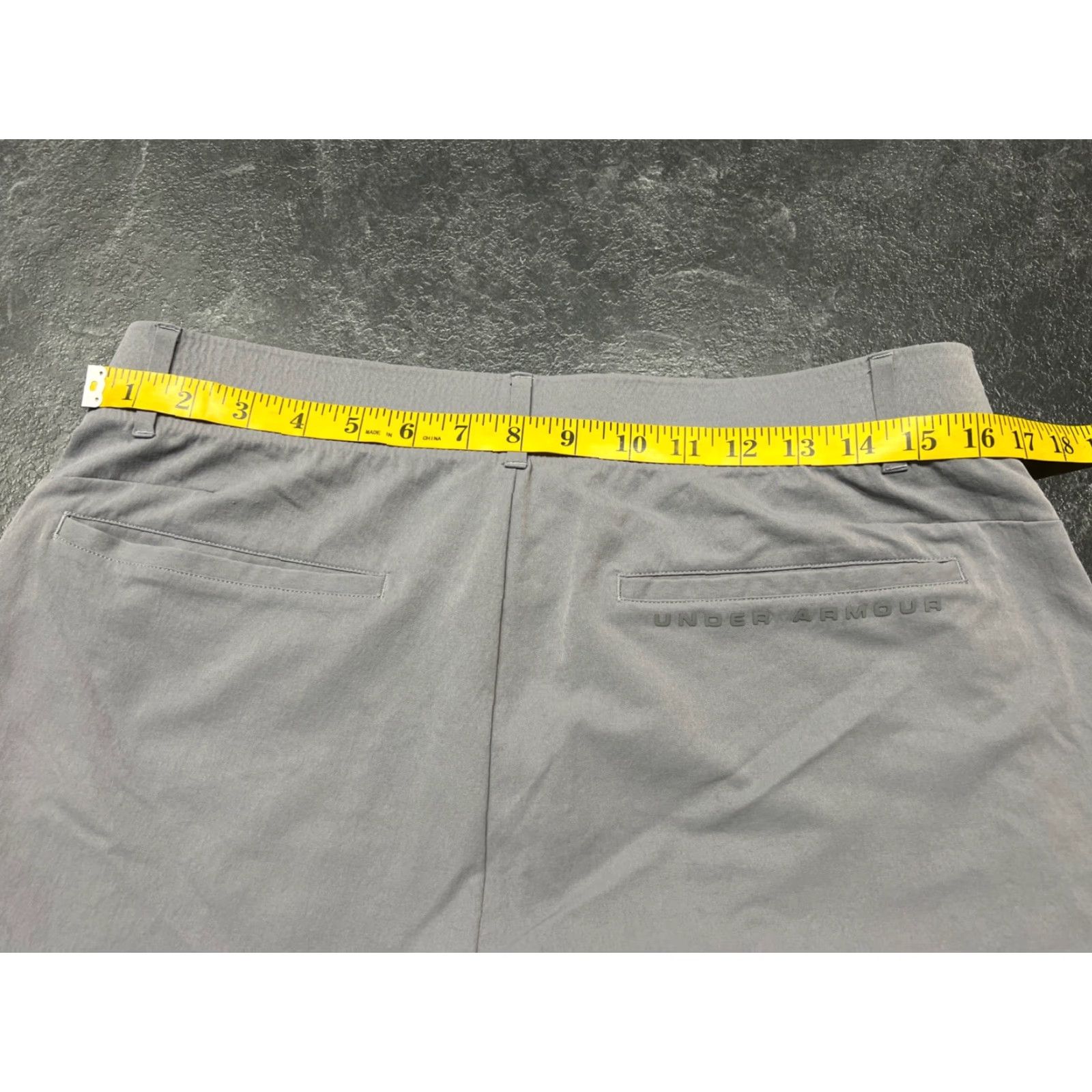 Under Armour VINTAGE Under Armour Men's Golf Pants Regular Size 34 Gray Activewear Size US 34 / EU 50 - 7 Thumbnail