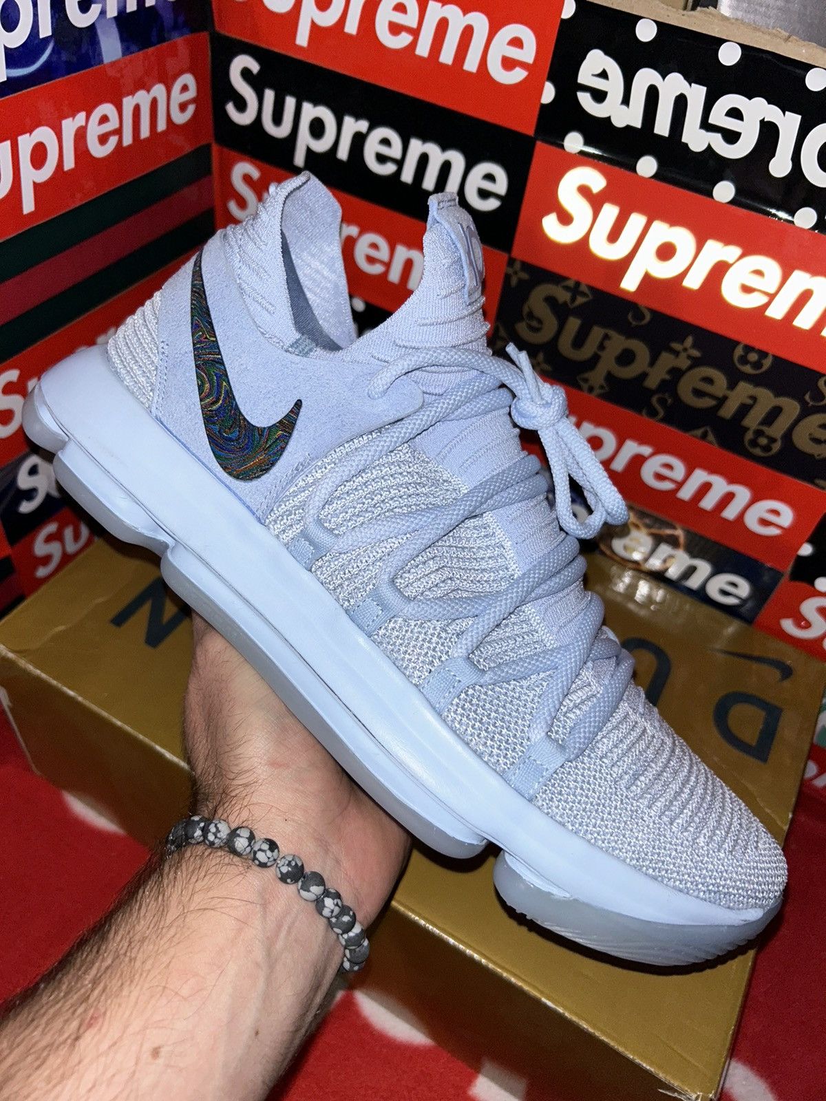 Nike Nike KD 10 Limited 'Anniversary' - 897817 900 size 12 NEW Size US 12 / EU 45 - 9 Thumbnail