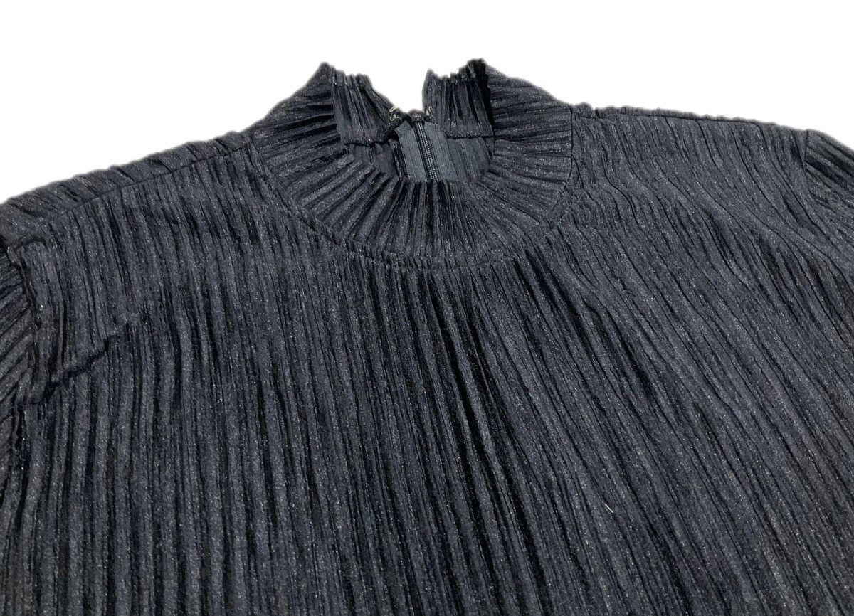 Homme Plisse Issey Miyake × Japanese Brand × Pleats Please Issey Miyake 🔥Sick Japanese Pleats Pleated Shirt Issey Miyake Style Size L / US 10 / IT 46 - 3 Thumbnail