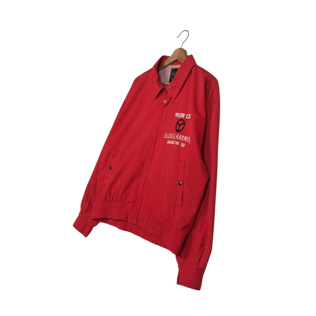 YELLOW CORN VINTAGE RACING JACKET YELLOW CORN BIG LOGO SPELL OUT KADOYA Size US L / EU 52-54 / 3 - 4 Thumbnail
