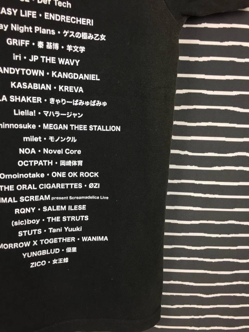 Band Tees Summer Sonic 2022 Music Festival The 1975 Post Malone Tee Size US M / EU 48-50 / 2 - 16 Thumbnail