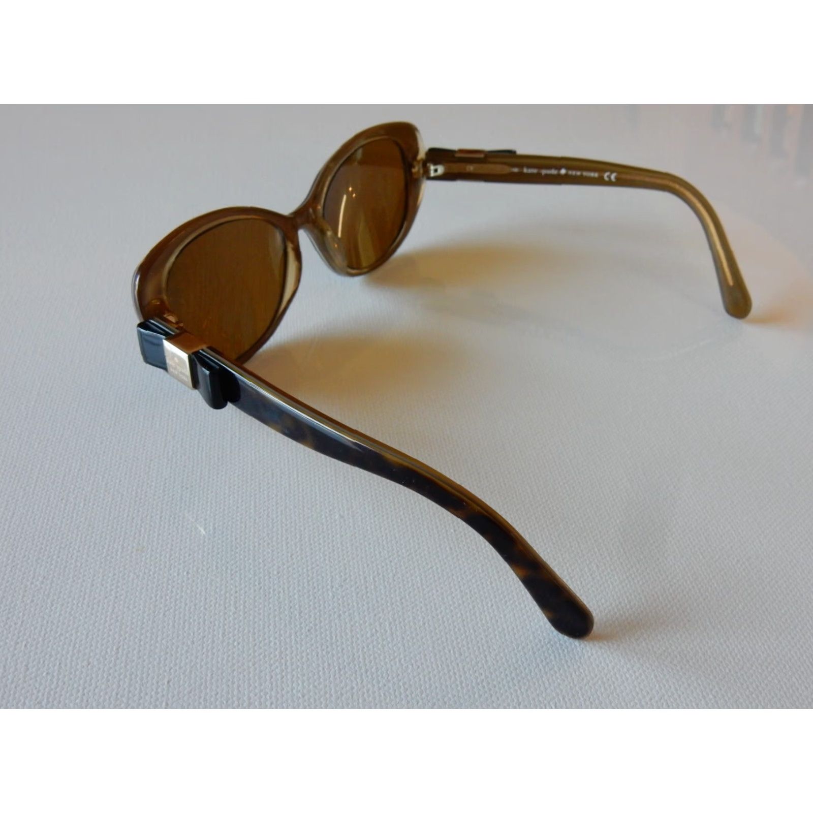 Vintage VINTAGE Kate Spade Sunglasses Frames Only Brown Women 53mm 17mm 135mm Size ONE SIZE - 3 Thumbnail