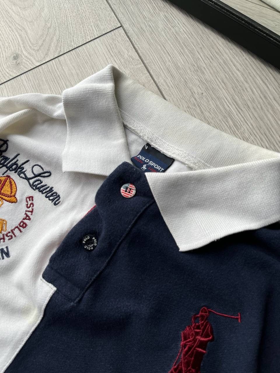 Polo Ralph Lauren × Vintage Vintage Polo Sport Ralph Lauren Polo Shirt M Size US M / EU 48-50 / 2 - 5 Thumbnail
