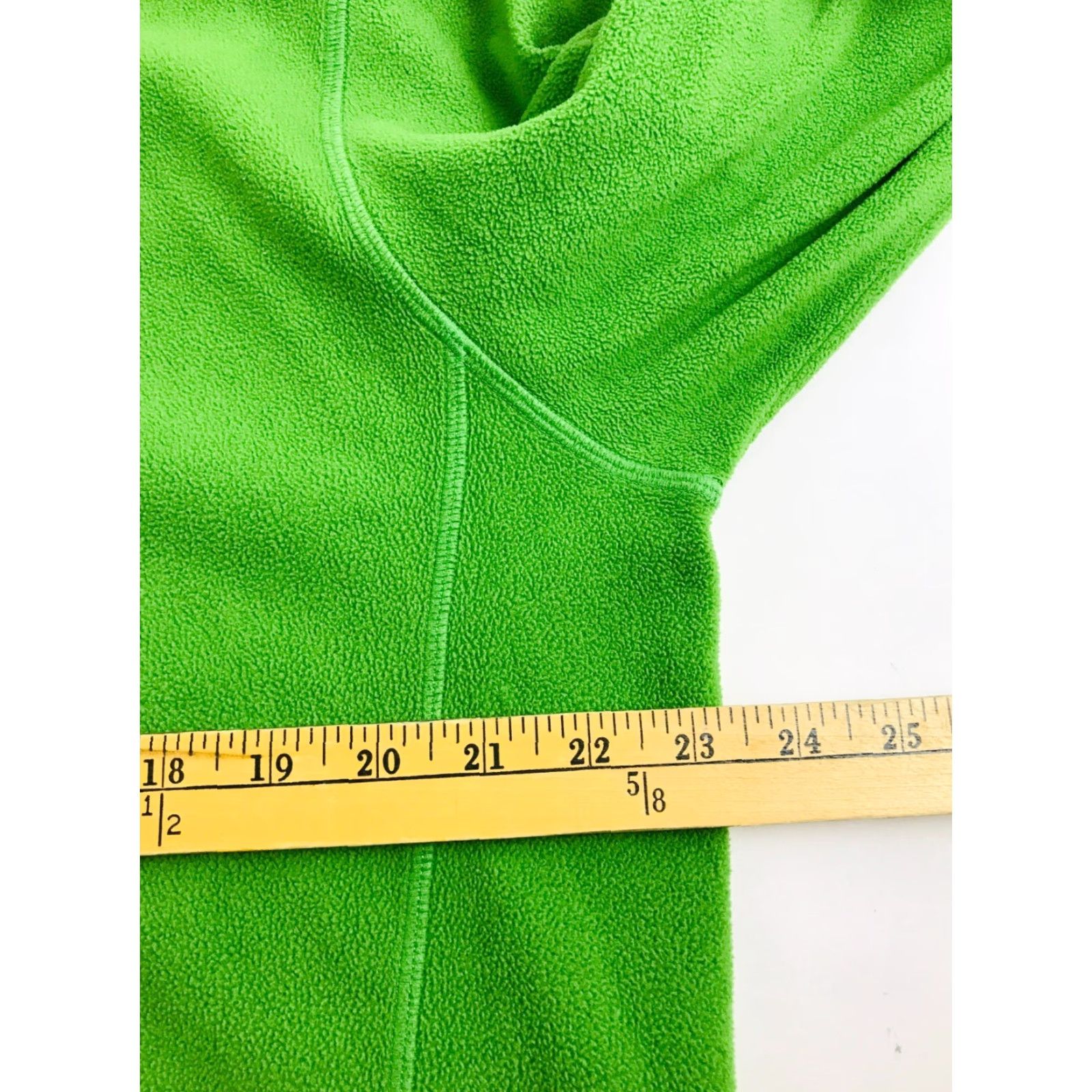 Vintage Guide Series Men’s Sweatshirt Sweater, Size L Tall, Green, Quarter Zip, Fleece, Pullover Size L / US 10 / IT 46 - 4 Thumbnail