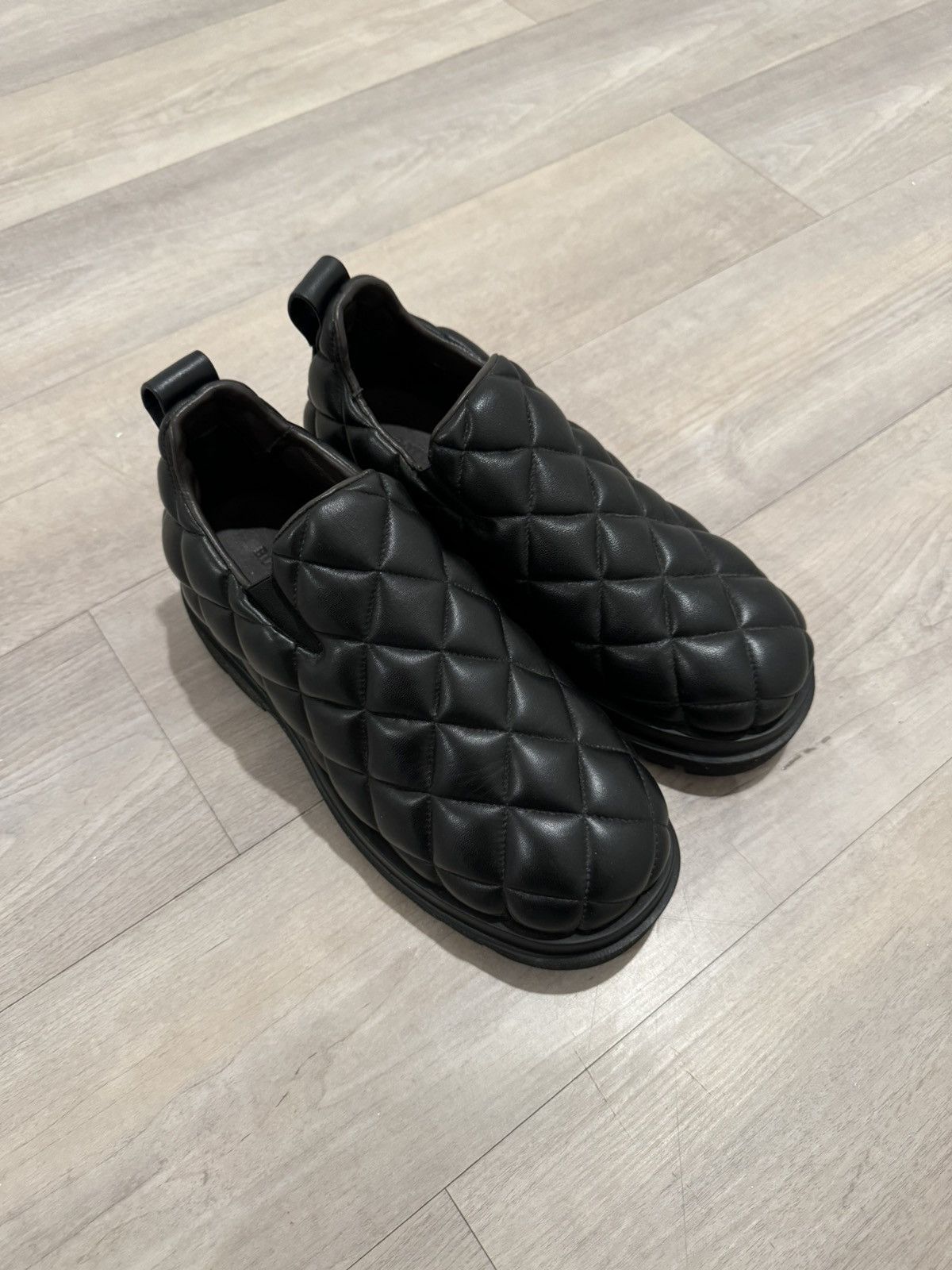 Bottega Veneta Bottega Veneta Quilted Slip-On Shoes Size US 11 / EU 44 - 6 Thumbnail
