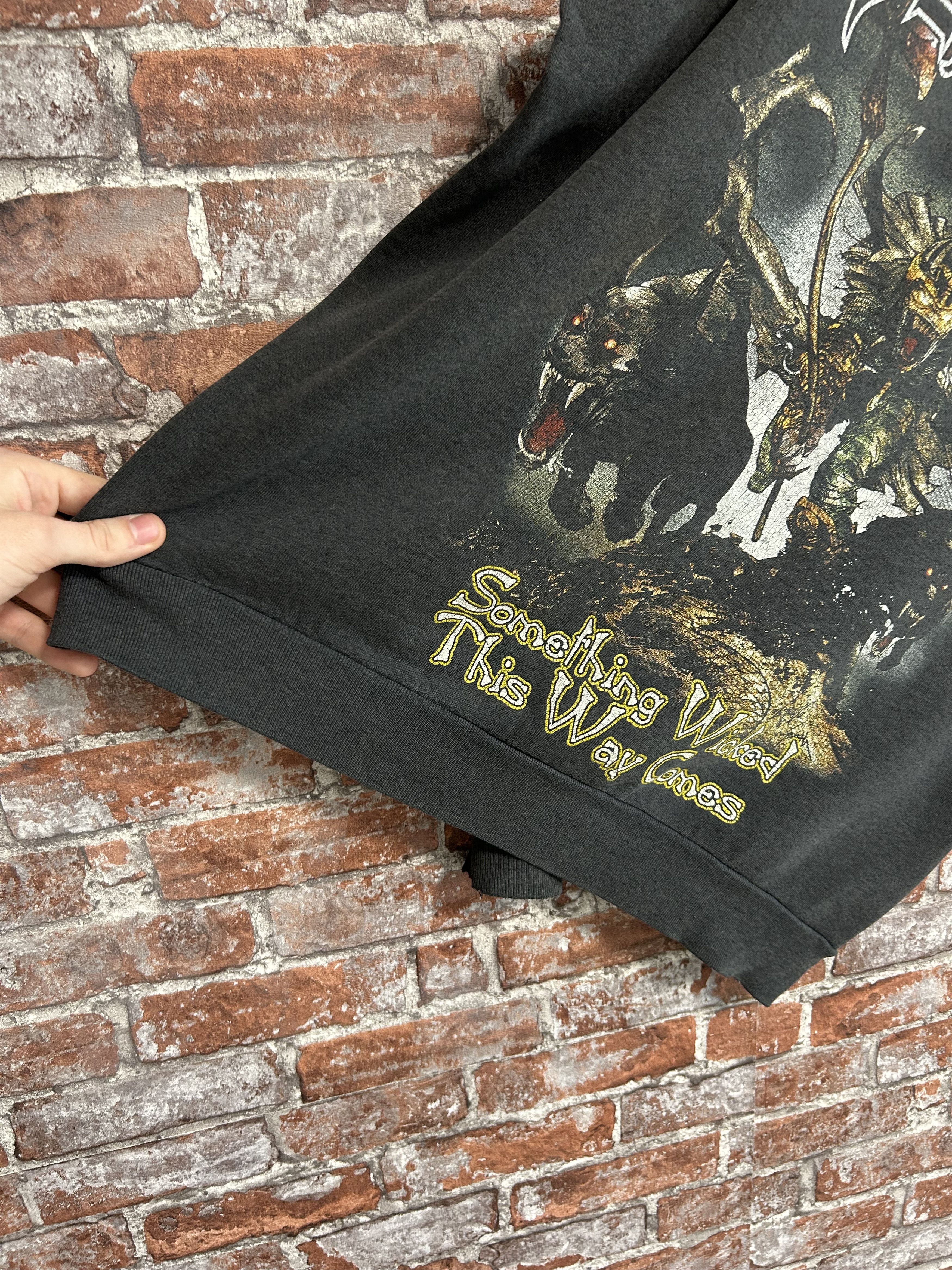 Band Tees Vintage 90s Iced Earth Rock Band Custom Sweatshirt Size US XL / EU 56 / 4 - 9 Thumbnail