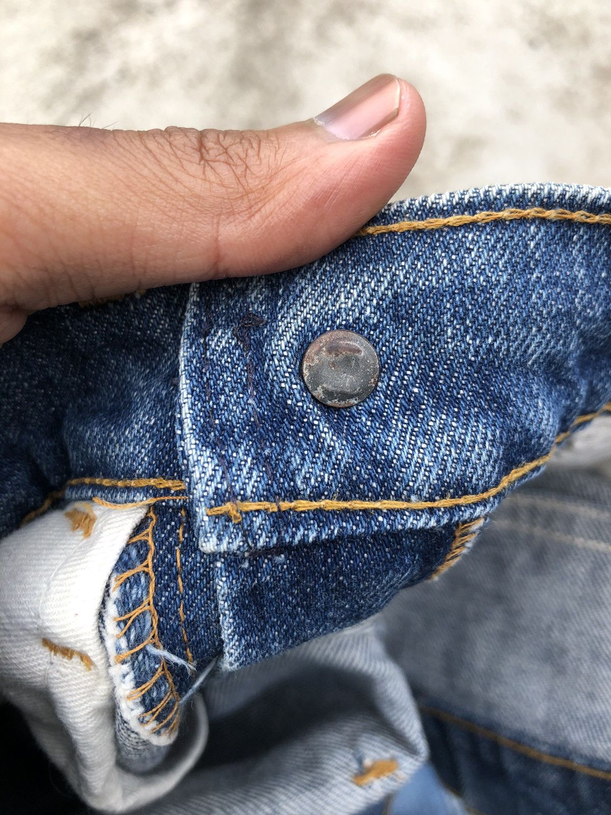 Levi's FLARED VINTAGE 70s LEVIS 646 ORANGE TAB Size US 29 - 4 Thumbnail