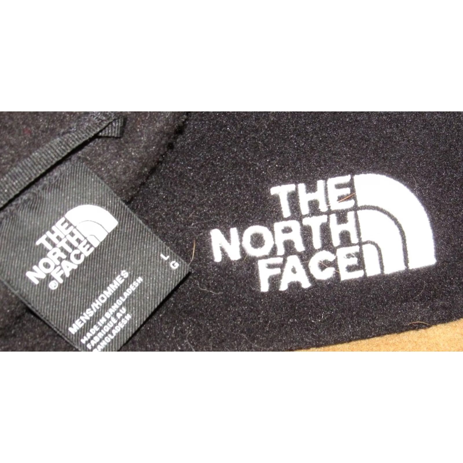 The North Face NORTH FACE Brown Black Full Zip Fleece Jacket Large Mens Size US L / EU 52-54 / 3 - 3 Thumbnail