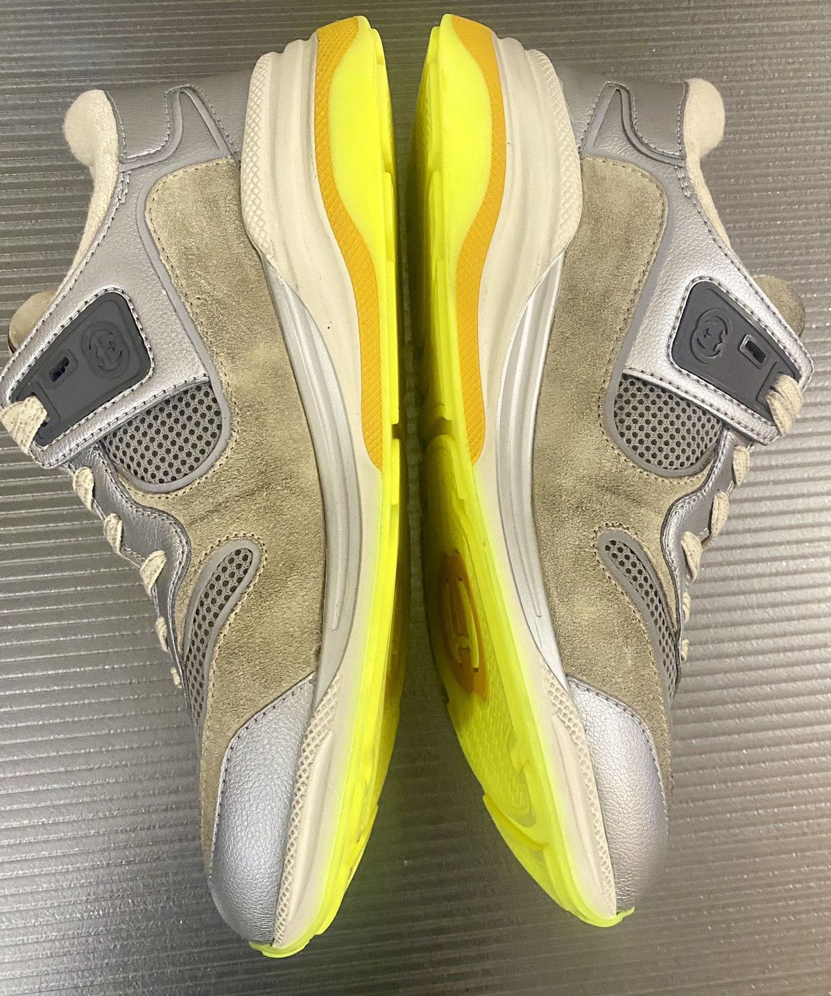 Gucci Gucci 🇮🇹 Lavaredo Fab grey Ultrapace sneakers 9uk NEW Size US 10 / EU 43 - 7 Thumbnail