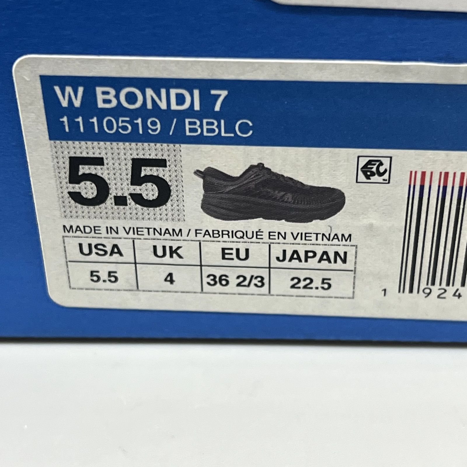Hoka Hoka One One Bondi 7 Running Sneakers Women's Size 5.5 Black Size US 5.5 / IT 35.5 - 8 Thumbnail