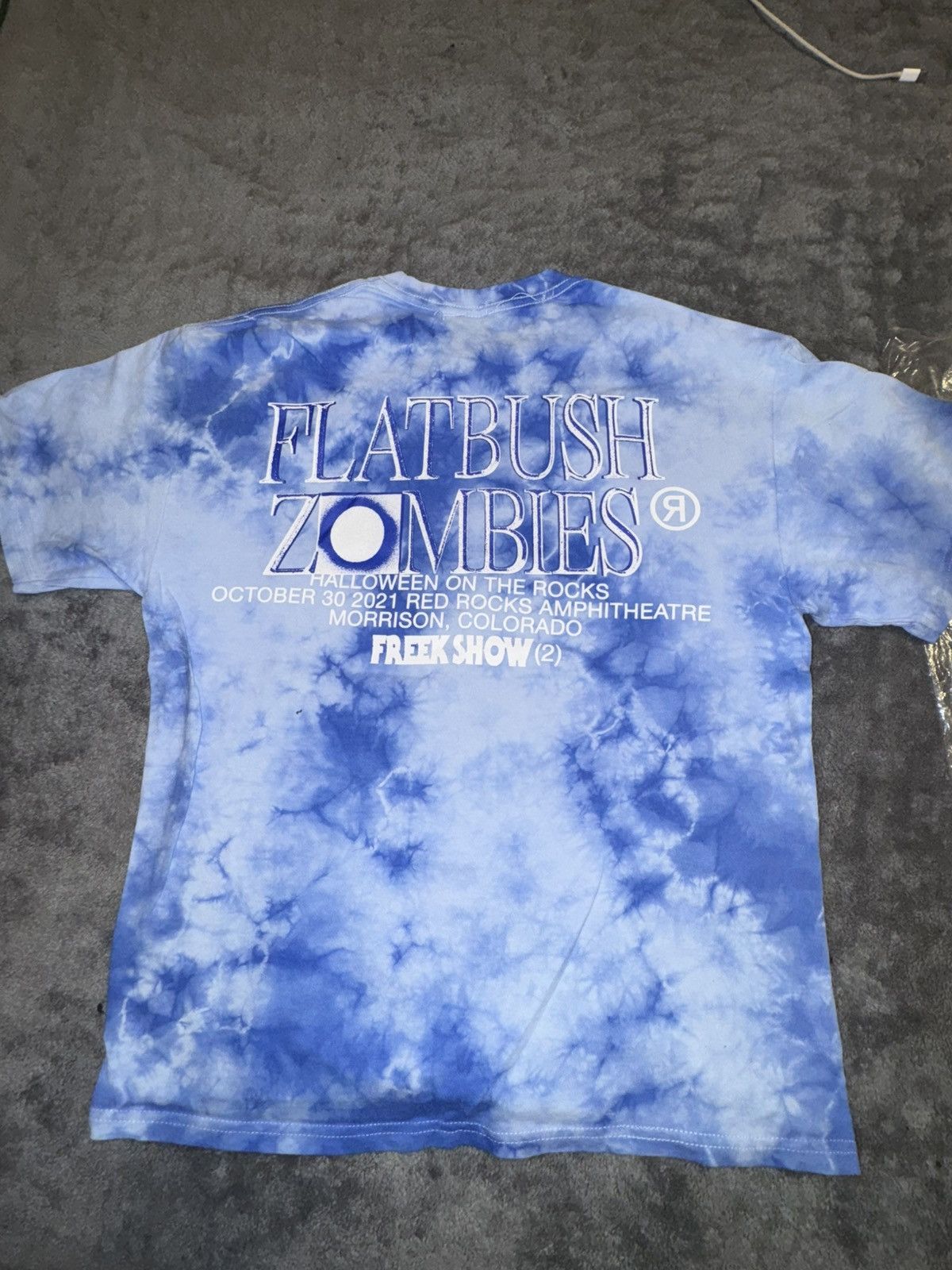 Flatbush Zombies FBZ Red Rocks FREEKSHOW Size US M / EU 48-50 / 2 - 2 Thumbnail