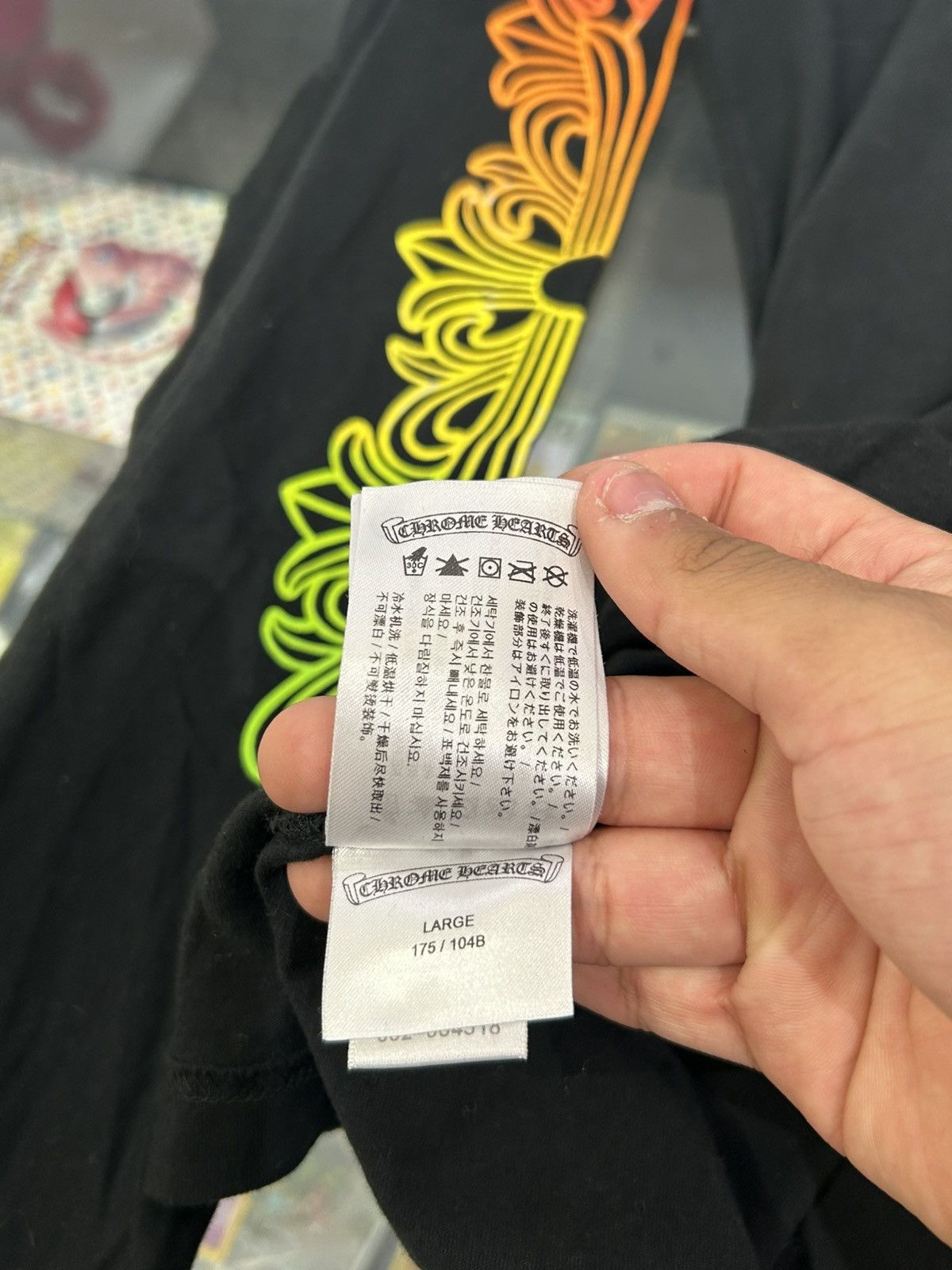 Chrome Hearts Chrome hearts gradient long sleeve 1/1 factory flawed Size US L / EU 52-54 / 3 - 12 Thumbnail