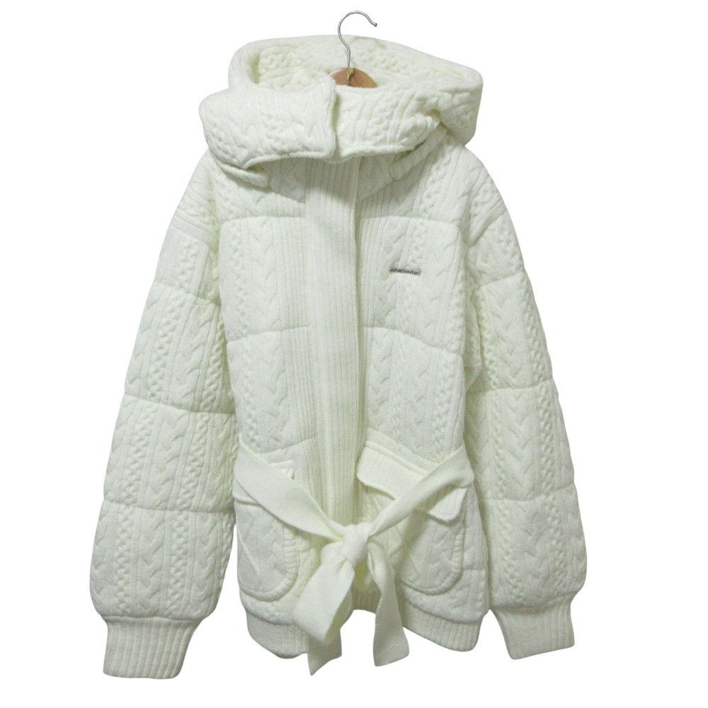 Other Other Andmary quilting knit shape knit jacket Textile Outerwear AM1532 DUTY FREE for USA Size ONE SIZE - 1 Thumbnail