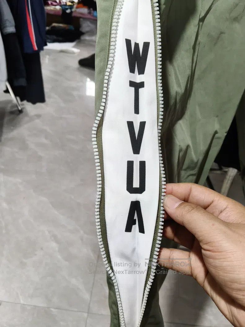 Wtaps Wtaps Military green glow-in-the-dark loose fit sport pant Size US 42 / EU 58 - 8 Thumbnail