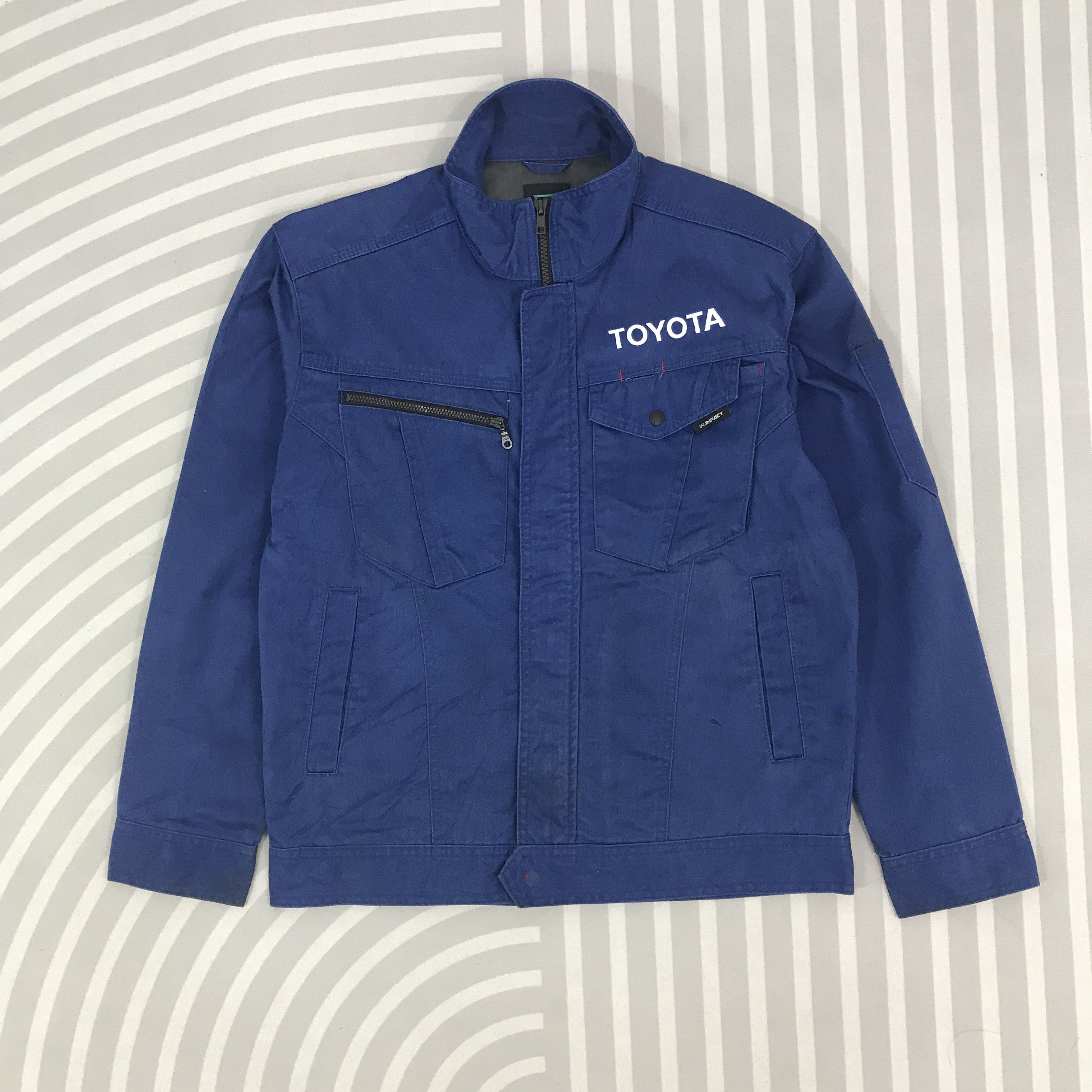 Japanese Brand × Vintage Vintage Toyota work uniform Racing custom Jacket Size US L / EU 52-54 / 3 - 2 Thumbnail