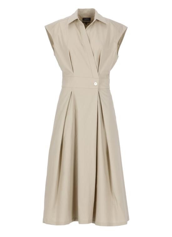 A.P.C. A.P.C. Women Mid Skirts COEVD F35149 BAA Beige Size S / US 4 / IT 40 - 1 Thumbnail
