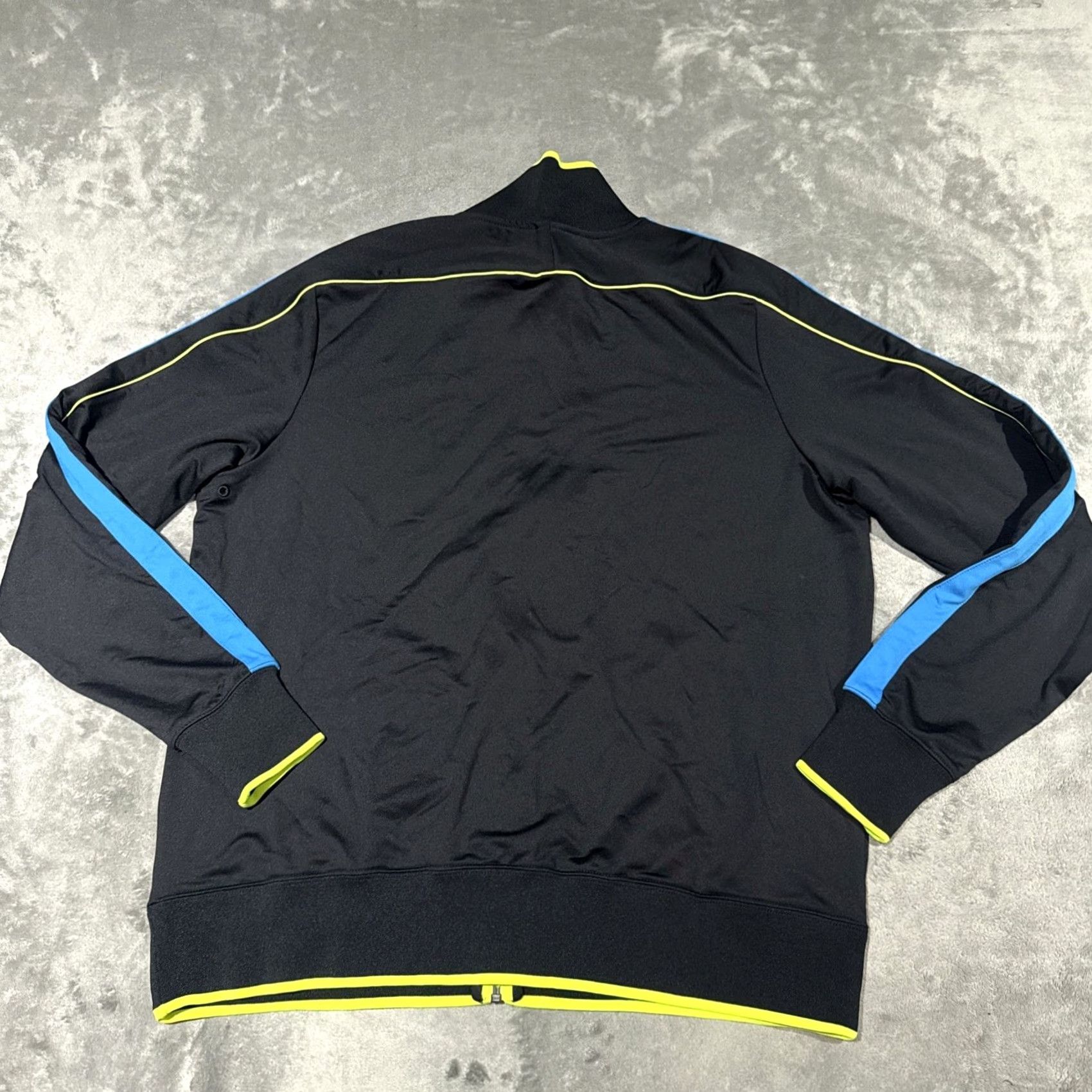 Nike Nike Rafa Nadal 2012 US Open Tennis Jacket Mens XL Black And Blue Size US XL / EU 56 / 4 - 7 Thumbnail