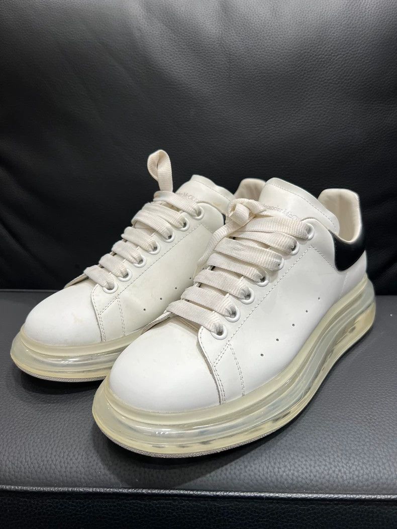 McQueen Black White Platform Sneakers