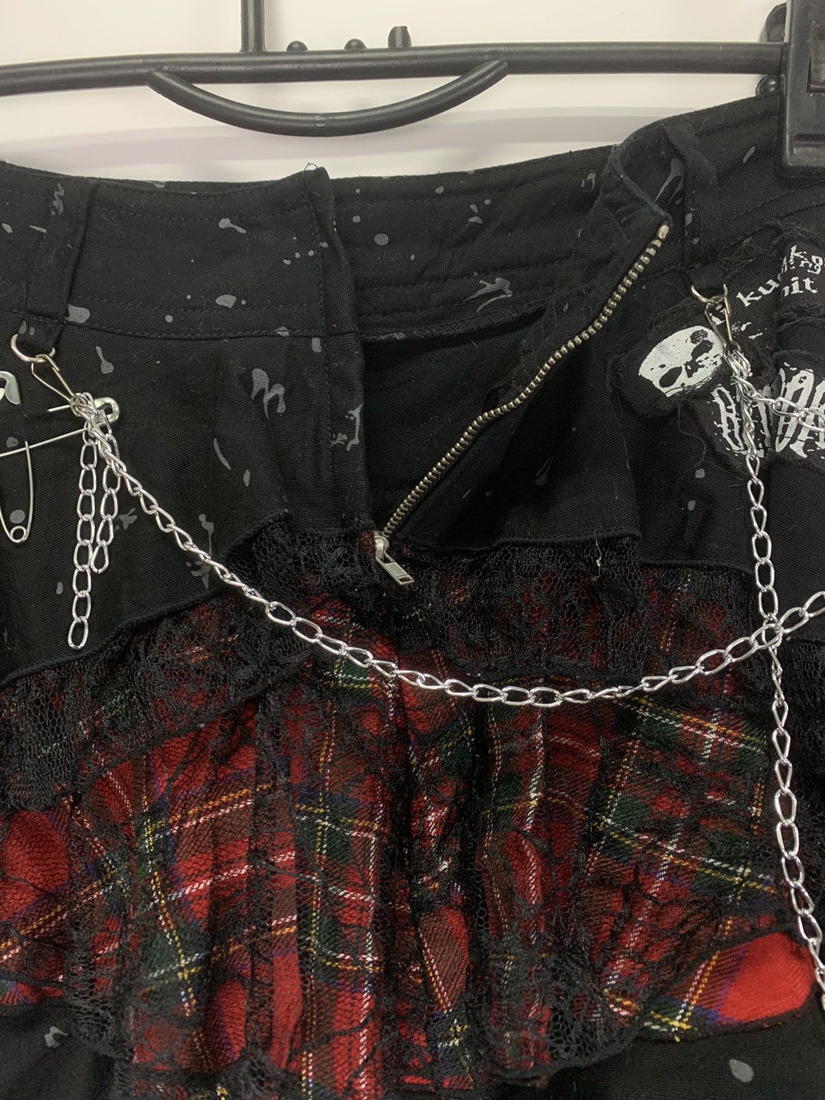 Japanese Brand Blood Sporm Punk skirt style Size 26" / US 2 / IT 38 - 6 Thumbnail