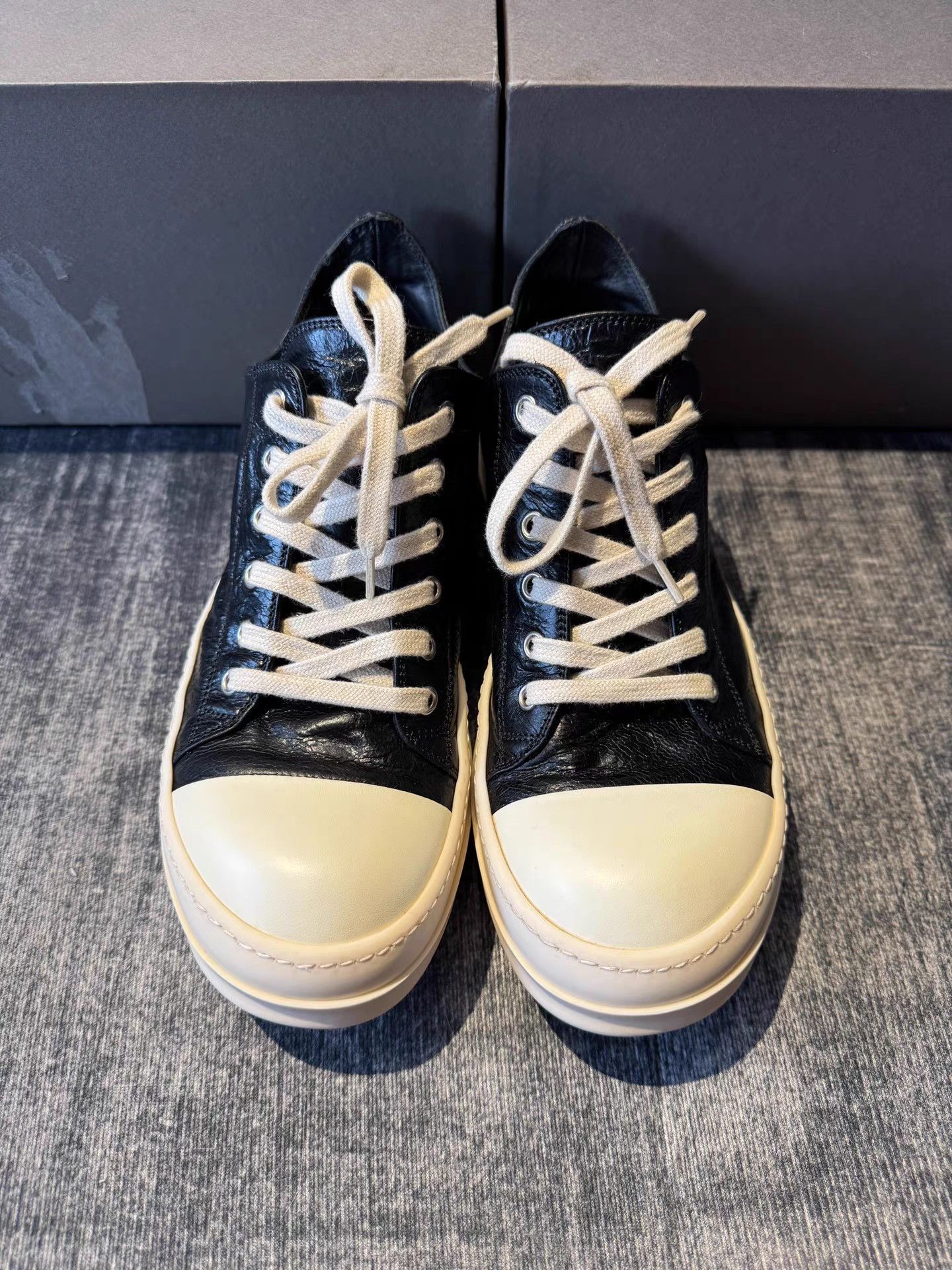 Rick Owens Rick Owens Mainline Low-Top Big Converse Size US 9 / IT 39 - 3 Thumbnail