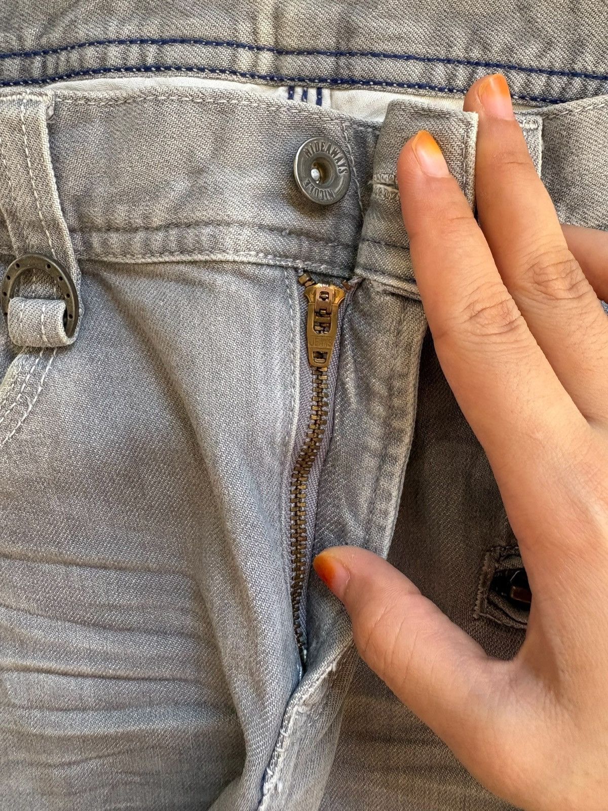 Japanese Brand × Tornado Mart Vintage Hideaways Nicole Tactical Distress Rip Bootcut Jean Size US 30 / EU 46 - 3 Thumbnail