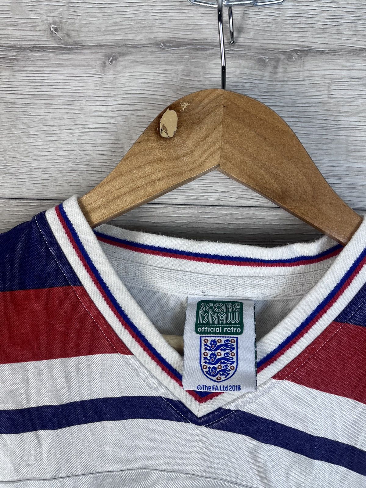 Other Mens soccer jersey Socer Drawe England size M Size US M / EU 48-50 / 2 - 8 Thumbnail