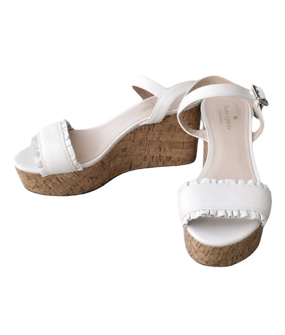 Kate Spade Kate Spade Frilly Platform Wedges, Size 8 Size US 8 / IT 38 - 3 Thumbnail