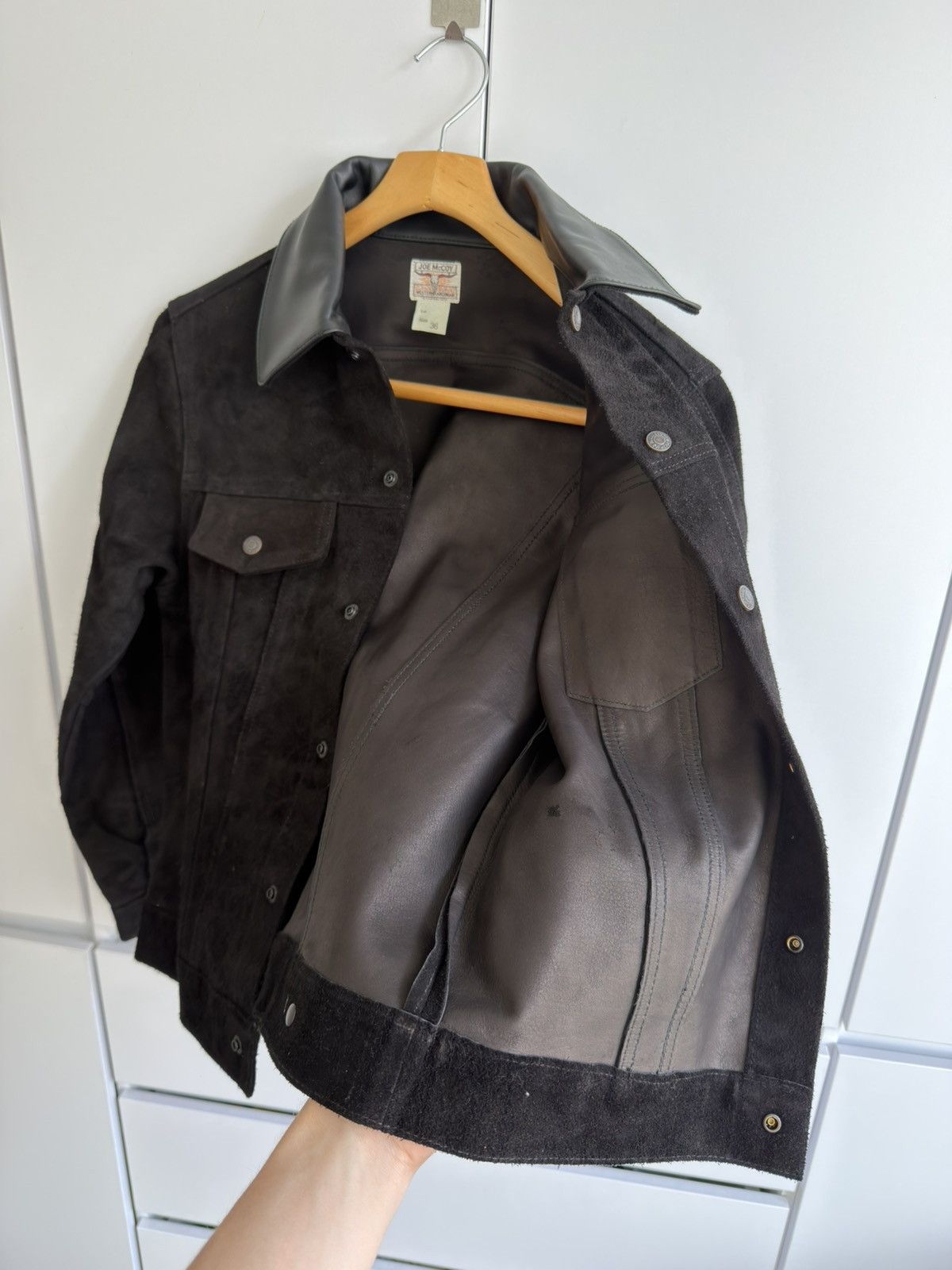 The Real McCoy's Joe McCoy Western Rough Out Leather Jacket S Size US S / EU 44-46 / 1 - 9 Thumbnail