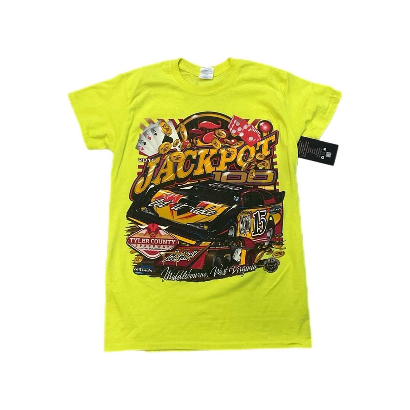 Gildan World of Outlaws Jackpot 100 Post Champions T-Shirt Size US S / EU 44-46 / 1 - 1 Thumbnail