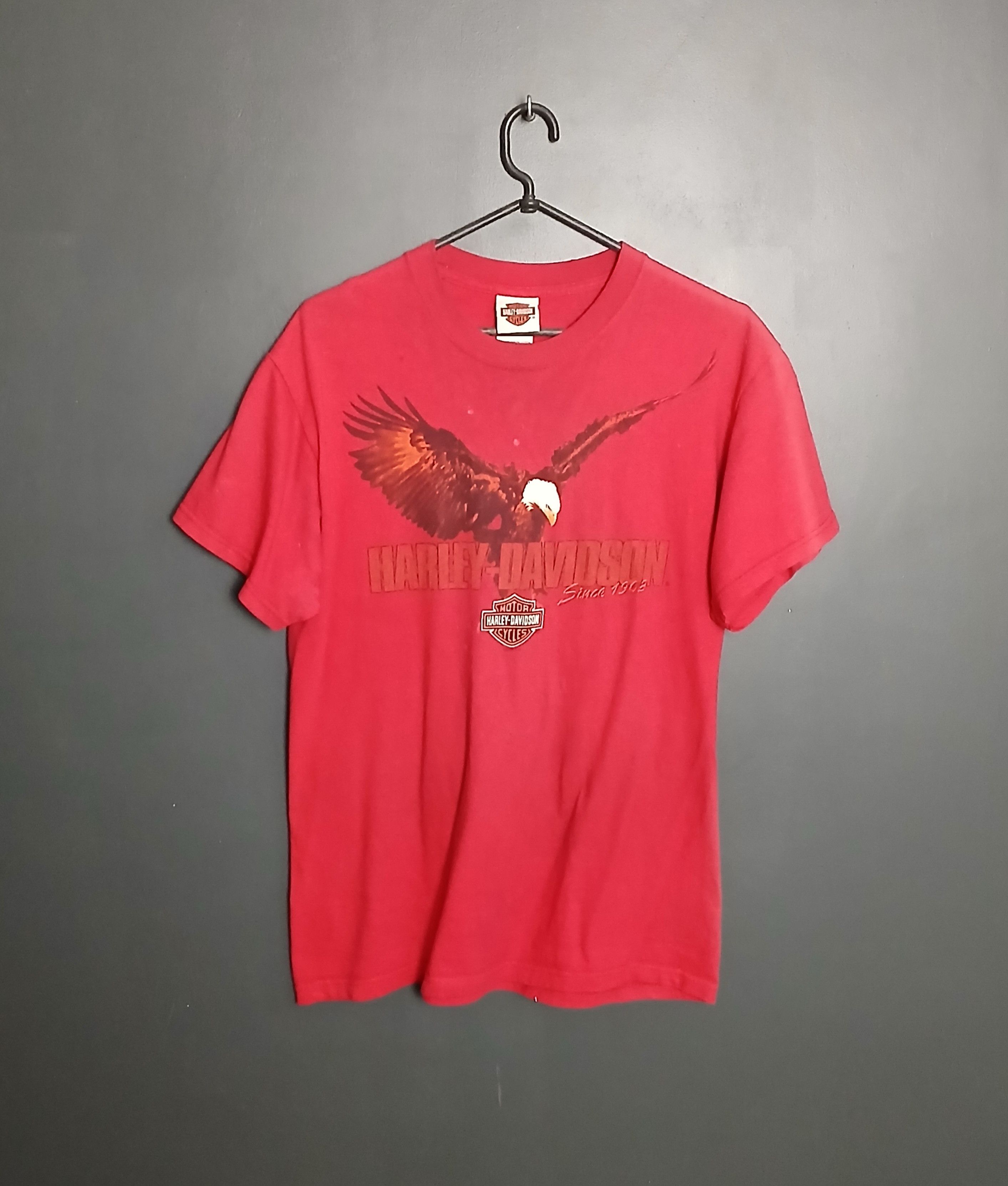 Harley Davidson × Vintage Vintage 2006 Harley Davidson Racing Moto T-Shirt Size US M / EU 48-50 / 2 - 1 Thumbnail