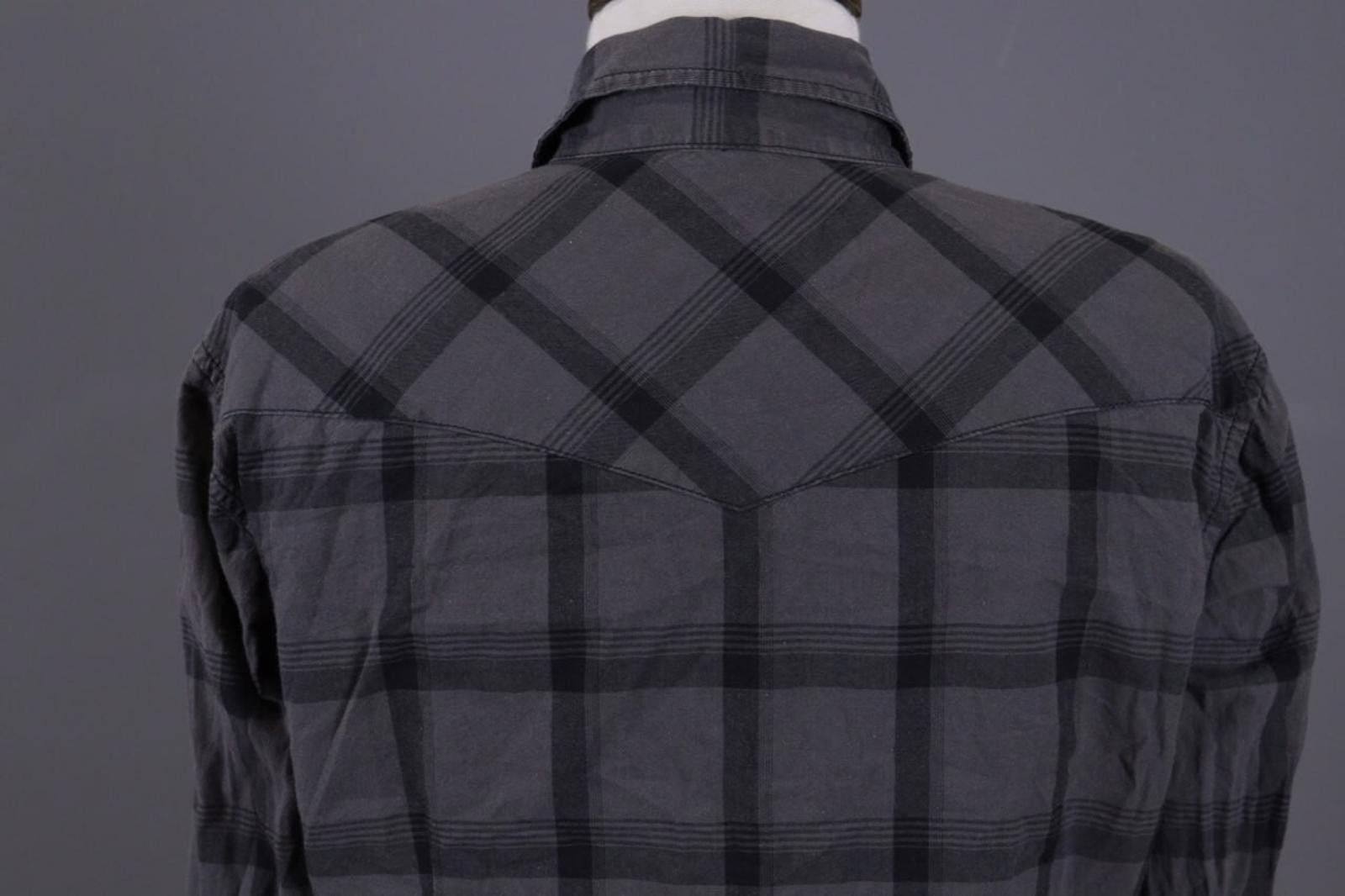 Carhartt Carhartt Gray Check Pockets Overshirt Shirt Size L Size L / US 10 / IT 46 - 8 Thumbnail
