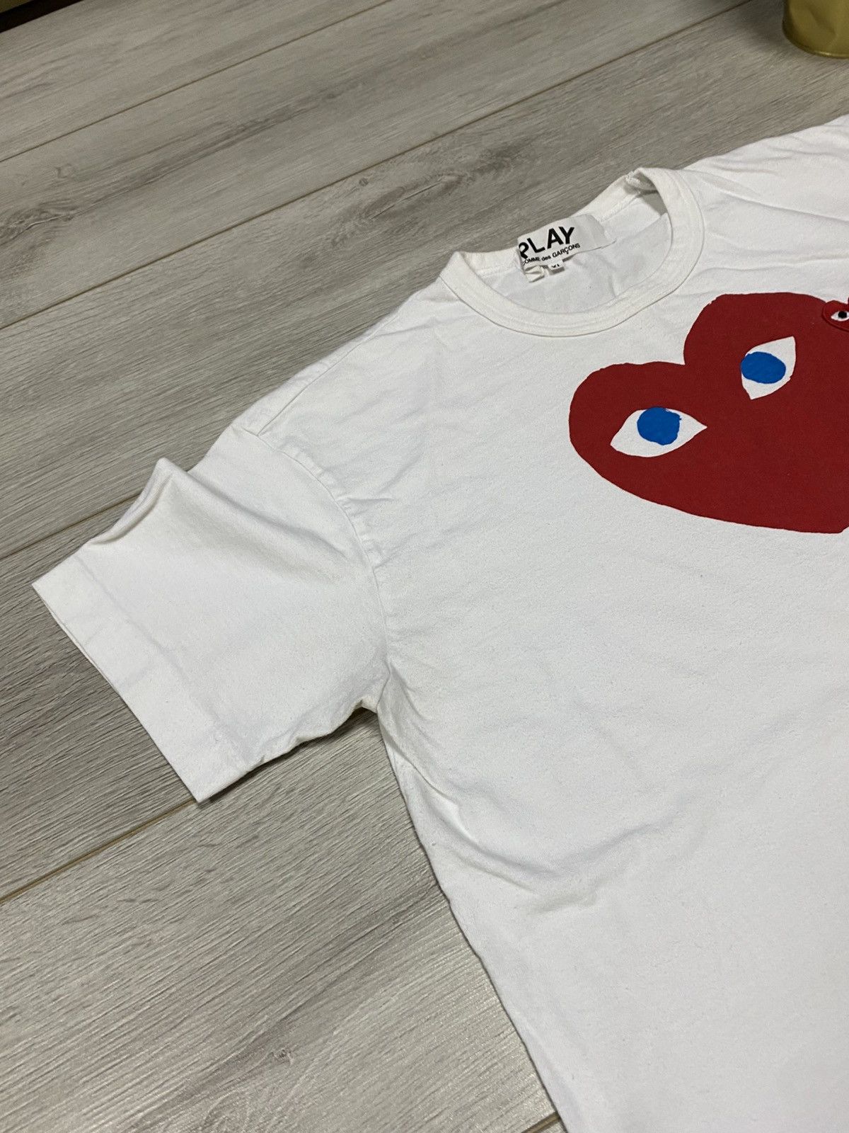 Comme des Garcons PLAY PLAY Comme des garçons vintage big heart Japanese t-shirt Size XL / US 12-14 / IT 48-50 - 5 Thumbnail