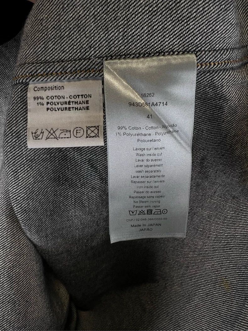 Dior Dior Size 41 Denim shirt jacket jacket 2503-Nextarrow Size US XXS / EU 40 - 4 Thumbnail