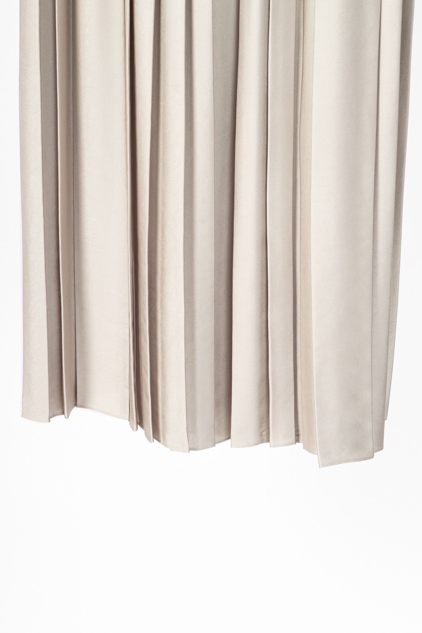 Tibi Tibi Light Tan Feather Weight Pleated Pull On Skirt Size 28" / US 6 / IT 42 - 5 Thumbnail