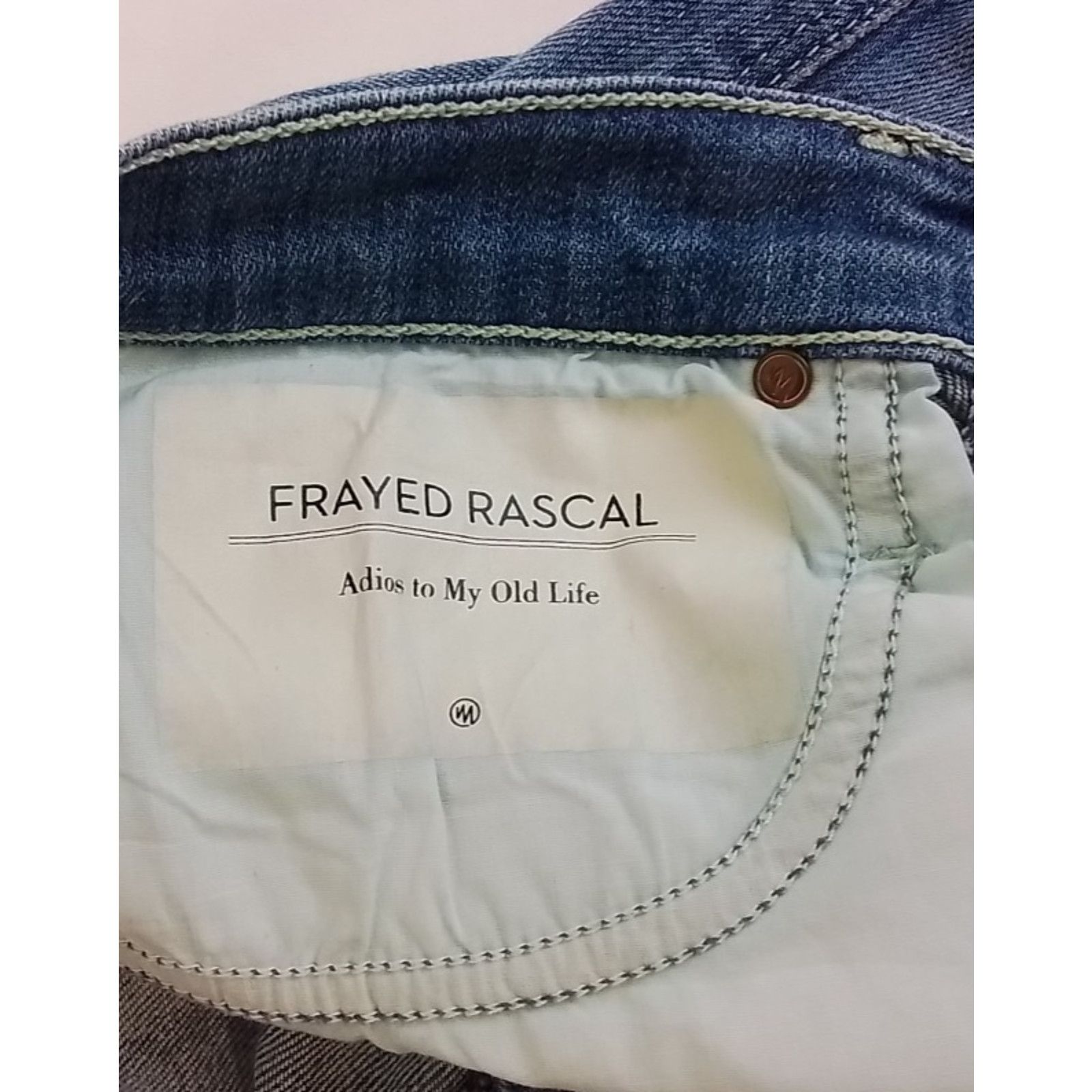 MOTHER Mother Denim The Frayed Rascal Jeans Women's 26 Medium Wash Size 26" / US 2 / IT 38 - 9 Thumbnail