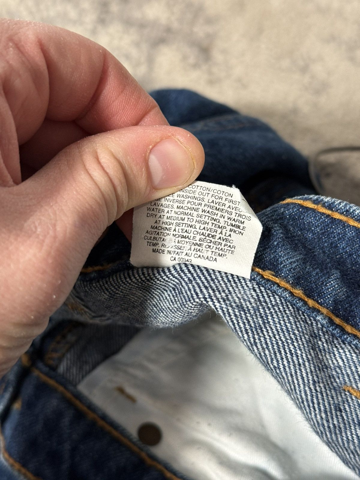Levi's Y2K Levi's 619 Orange tab Denim Baggy Jeans Pants Size US 34 / EU 50 - 5 Thumbnail
