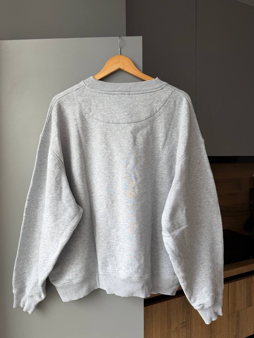 Acne Studios Acne Yana Face Crewneck Gray Size L Size US L / EU 52-54 / 3 - 6 Thumbnail
