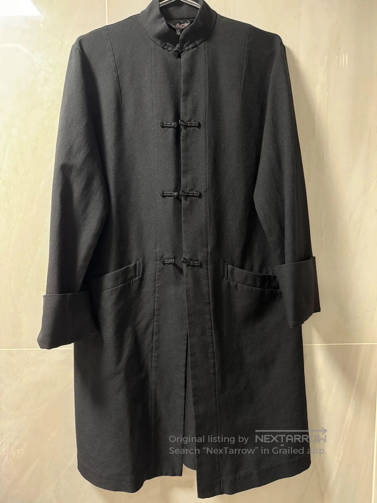 Comme des Garcons Comme des Garcons Black Mandarin Jacket. Size US M / EU 48-50 / 2 - 1 Thumbnail
