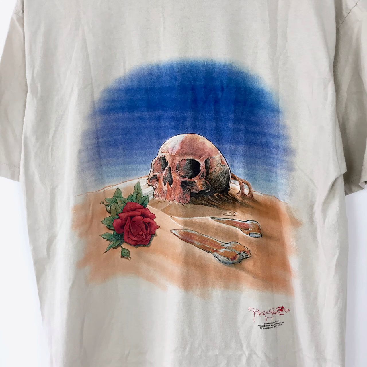 Vintage VINTAGE STANLEY MOUSE GRATEFUL DEAD TEE Size US L / EU 52-54 / 3 - 4 Thumbnail