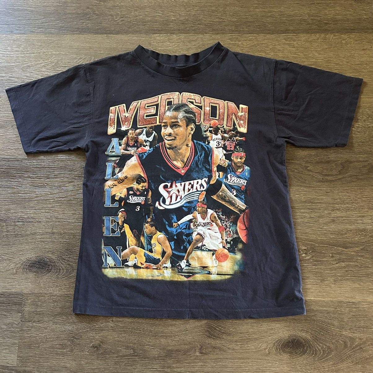 Rap Tees Allen Iverson Rap Tee Marino Morwood Size US XL / EU 56 / 4 - 1 Thumbnail