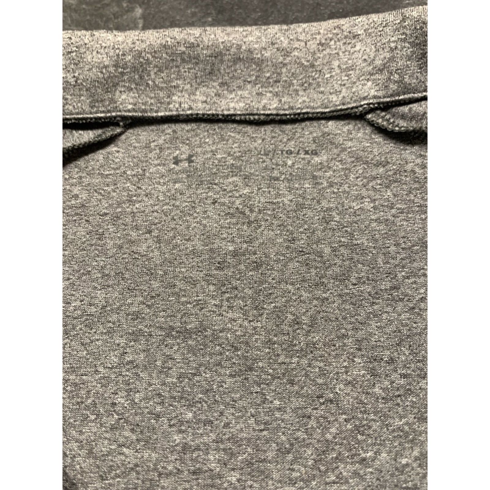 Under Armour VINTAGE Under Armour HeatGear Womens Long Sleeve 1/4 Zip Pullover Top Size XL Gray Activewear Sports Size XL / US 12-14 / IT 48-50 - 7 Thumbnail